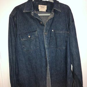 Classic Polo oversized denim shirt/dress